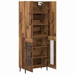 vidaXL Haut Armoire Bois ancien 69 5 x 34 x 180 cm Bois d'ingénierie