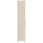 vidaXL Buffet HAMAR Bois massif de pin Marron miel