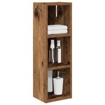 vidaXL Armoire murale de salle de bain Bois ancien 20 x 16 x 62 5 cm