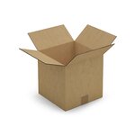 Caisse carton brune double cannelure raja 25x25x25 cm (lot de 15)