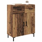 vidaXL Buffet Bois ancien 69 5 x 34 x 90 cm Bois d'ingénierie
