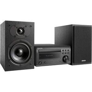 Denon denon d-m41 dab noir/noir - micro-chaîne hi-fi 2 x 30 watts avec lecteur cd/cd-r/cd-rw  tuner fm/dab/dab+ et bluetooth