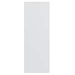 vidaXL Bibliothèque Blanc 67x24x161 cm Bois d'ingénierie