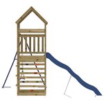 vidaXL Aire de jeux d'extérieur bois de pin imprégné