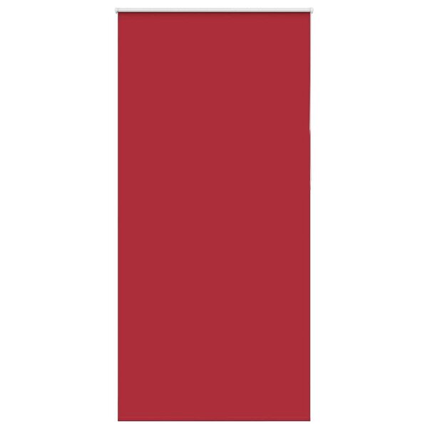 vidaXL Store enrouleur occultant rouge largeur du tissu 90 7 cm