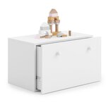 Coffre à jouets Inga blanc