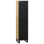 vidaXL Cabinet de Salle de Bain avec étagère Marron 38 x 33 x 160 cm