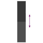 vidaXL Store enrouleur occultant largeur du tissu 35 7 cm polyester