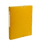 Boite De Classement Exabox Dos 25mm Carte Lustrée - A4 - Jaune - Exacompta