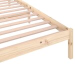 vidaXL Cadre de lit sans matelas bois de pin massif 90x200 cm