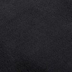 vidaXL Tapis shaggy noir 240x305 cm polyester