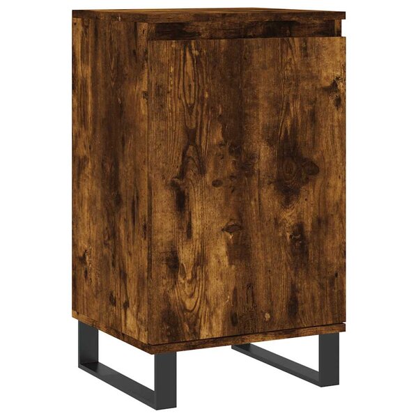 vidaXL Buffet chêne fumé 40x35x70 cm bois d'ingénierie