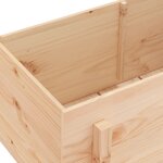 vidaXL Lit surélevé de jardin 101x50x57 cm bois de pin massif