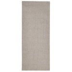 vidaXL Tapis Sisal naturel 80x200 cm Sableux