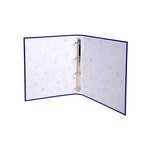 Classeur 4 anneaux 30mm balacron rembordé PP Dos de 40 mm coloris aléatoire x 20 EXACOMPTA