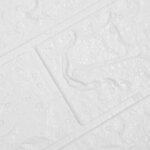 Vidaxl papier peint 3d autoadhésif briques 20 pièces blanc