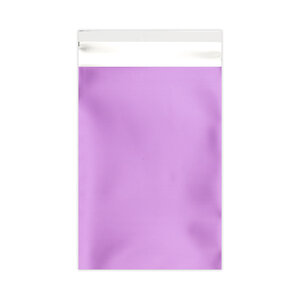 Lot de 100 sachet alu mat lilas 162x114 mm (c6)