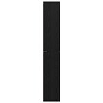 vidaXL Ensemble meuble TV 10 Pièces Chêne Noir Moyen 30 5 x 30 x 90 cm