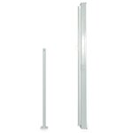 vidaXL Auvent latéral rétractable de patio 160x300 cm Crème