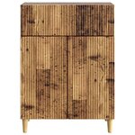 vidaXL Buffet Bois ancien 66 x 34 5 x 90 cm Bois d'ingénierie