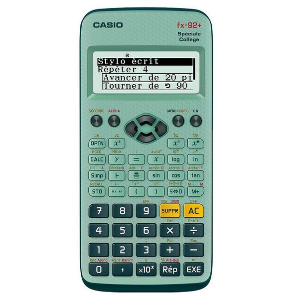 Calculatrice scientifique FX92+ spéciale Collège
