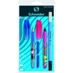 Set Stylo plume + Roller cartouche Zippi Blister assorti SCHNEIDER