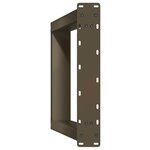 vidaXL Pieds de table à manger en U 2 pièces Acier naturel 50 x (72-73) cm Acier