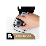DYMO LabelManager cassette ruban D1 durable  haute résistance  Blanc/Rouge  12mm x 3m