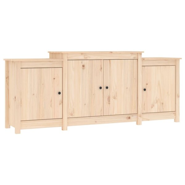 vidaXL Buffet 164x37x68 cm Bois massif de pin