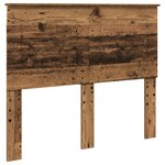 vidaXL Tête de lit Bois ancien 138 x 7 x 100 cm Bois d’ingénierie