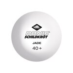 Schildkröt 608509 - Balles de tennis de table Jade blanches et oranges de qualité Poly 40+
