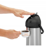 Cafetière thermos professionnelle à pompe en inox 1.9 l - bartscher -  - acier inoxydable1 9 150x200x335mm