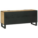 vidaXL Cabinet TV 105x33.5x46 cm en manguier massif