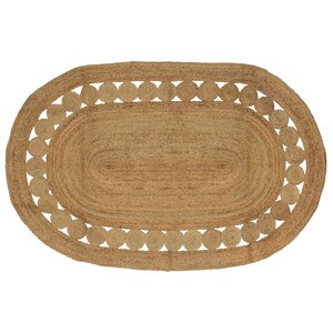 vidaXL Tapis de surface Naturel 152 x 245 cm Jute