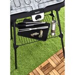 Tefal BG921812 EasyGrill XXL Barbecue électrique sur pieds, Large surface, Thermostat réglable, Cuisson simultanée, Intérieur extéri