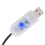 vidaXL Guirlande lumineuse filet d'arbre de Noël 500 LED 500 cm