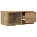 vidaXL Meubles TV 2 Pièces chêne artisanal 60x31x25 5cm bois d'ingénierie