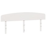 vidaXL Tête de lit blanc 200 cm bois massif de pin