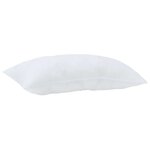 vidaXL Couette avec oreiller 3 Pièces Blanc Microfibre