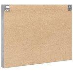 vidaXL Armoire à vitrine gris béton 100x8 5x75 cm bois d’ingénierie