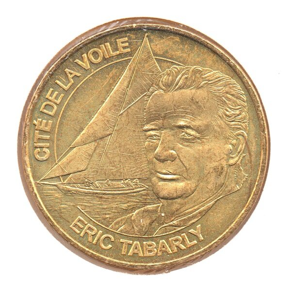 Mini médaille monnaie de paris 2008 - cité de la voile