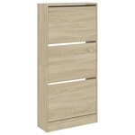 vidaXL Armoire à chaussures chêne sonoma 60x21x125 5cm bois ingénierie