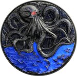 Pièce de monnaie en Argent 2000 Francs g 62.2 (2 oz) Ag - 357.65 (11.5 oz) Cu Millésime 2025 KRAKEN