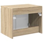 vidaXL Cabinet de Salle de Bain Mural Chêne Sonoma 62 5 x 44 5 x 50 cm