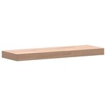 vidaXL Étagère murale 60x20x4 cm bois massif de hêtre