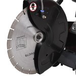 vidaXL Scie à béton à essence 58 cm3