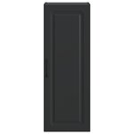 vidaXL Armoire Murale Noir 33 x 34 5 x 90 cm Bois d'ingénierie