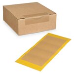Pastille adhésive en papier brun (lot de 1500)
