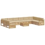 vidaXL Ensembles de canapés 11 pc