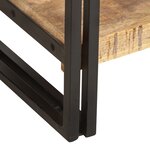 vidaXL Bibliothèque à 5 niveaux 40x30x180 cm Bois de manguier massif